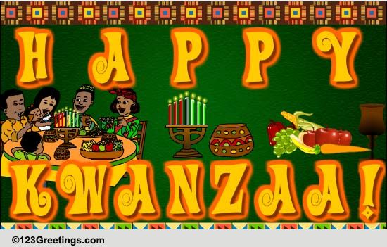 Wish A Very Happy Kwanzaa.