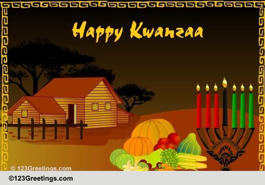 Happy Kwanzaa From Our Home To Yours.