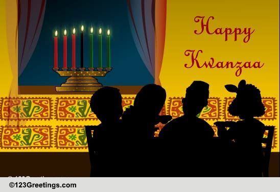 Wish I Could Be With You On Kwanzaa!