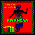 My Kwanzaa Wish Card.