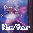 New Year Cats.