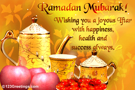 Wishing You A Joyous Iftar!