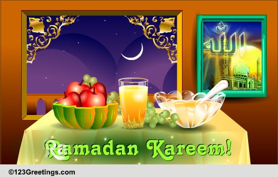 Ramadan Iftar & Suhur Mubarak..