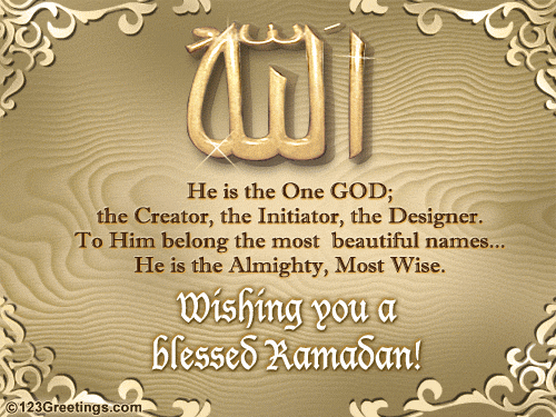 Wishing You A Blessed Ramadan!
