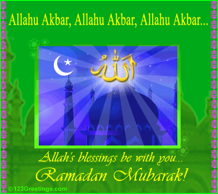 Allah's Blessings Be With You...