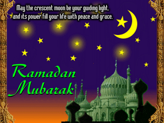 A Ramadan Mesaage E-card.