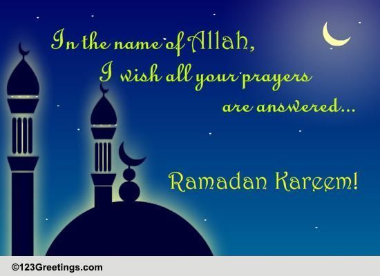 Send Ramadan Wishes Filled With Peace.