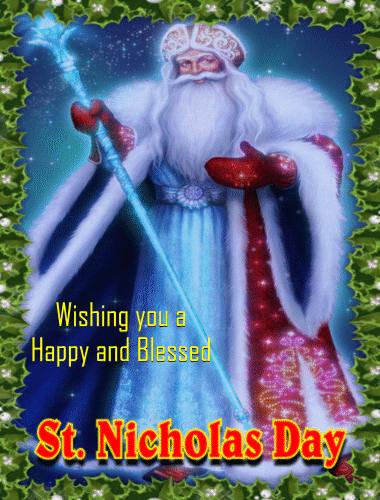 A Blessed St. Nicholas Day.