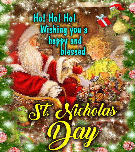 A Happy And Blessed St. Nicholas Day.