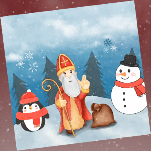 A Happy St. Nicholas Day Card For You.