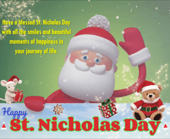 A Blessed St. Nicholas Day To You.