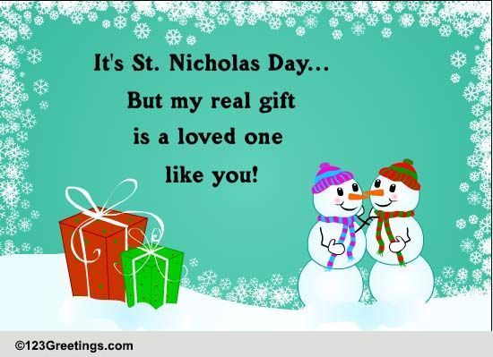 Cute St. Nicholas Day Gift!