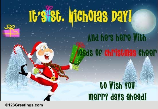 Loads Of Christmas Cheer... Free St. Nicholas Day eCards, Greeting ...
