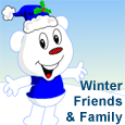 Warm Winter Wishes For Family.