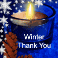 Thank You For Your Winter Greetings.