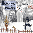 Winter Thank You...
