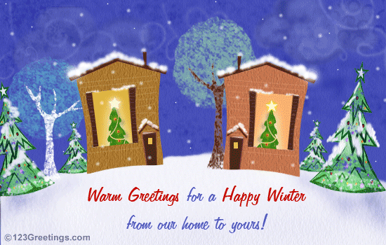 Warm Winter Greetings...