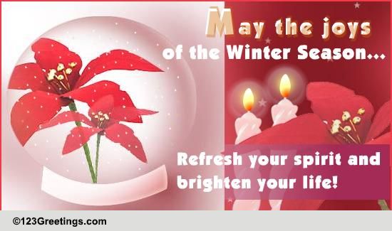 Refresh Your Spirit...