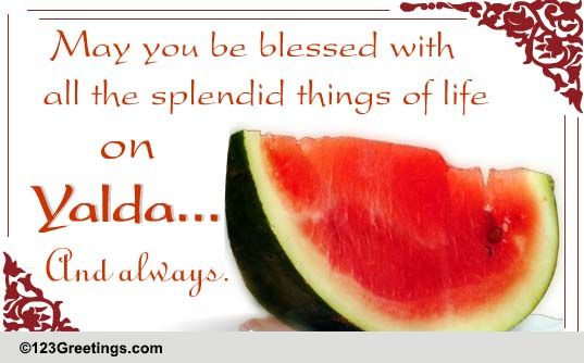 Celebration Of Yalda! Free Yalda eCards, Greeting Cards | 123 Greetings