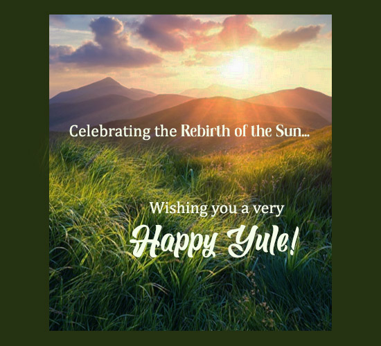 Celebrating The Rebirth Of The Sun.