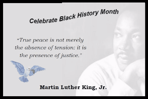 Black History Month - MLK, Jr.