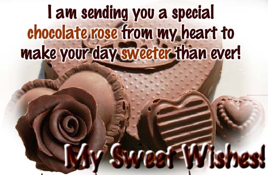 My Sweet Wishes Are On The Way! Free Chocolate Lover's Month eCards ...