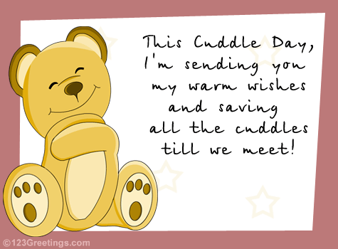 Cuddles And Warm Wishes...