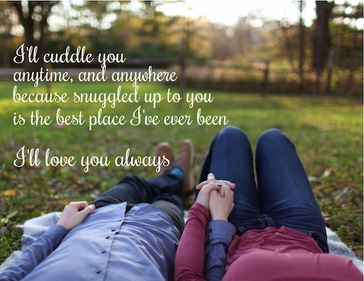 Cuddle You Anytime.