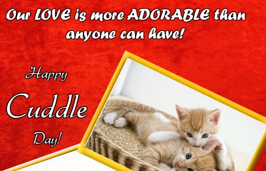 Cute Cuddly Wish! Free Cuddle Day eCards, Greeting Cards | 123 Greetings