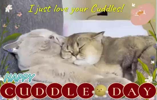 I Just Love Your Cuddles! Free Cuddle Day eCards, Greeting Cards | 123 ...