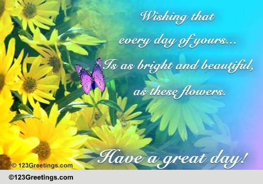 Bright And Beautiful Flowers!
