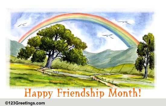 Happy Friendship Month!