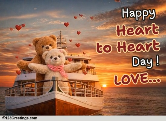 Heart To Heart Day Wish For Your Love