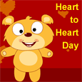 Lots Of Love On Heart To Heart Day.