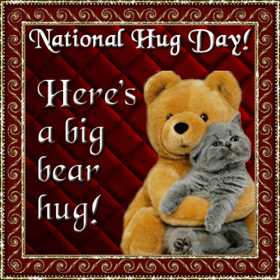 A Bear Hug For Hug Day!