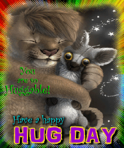Have A Happy Hug Day Card.