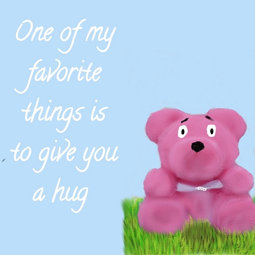 A Card For Those Who Like Hugs.