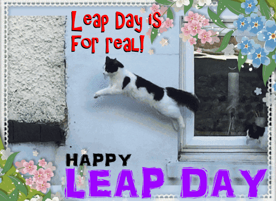 Leap Day Is Real! Free Leap Day eCards, Greeting Cards | 123 Greetings