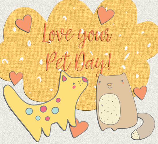 Love Your Pet Dog And Cat.