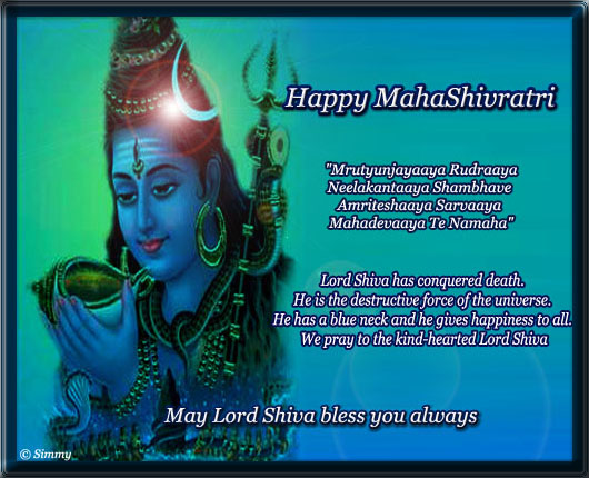 A Very Happy Mahashivaratri.