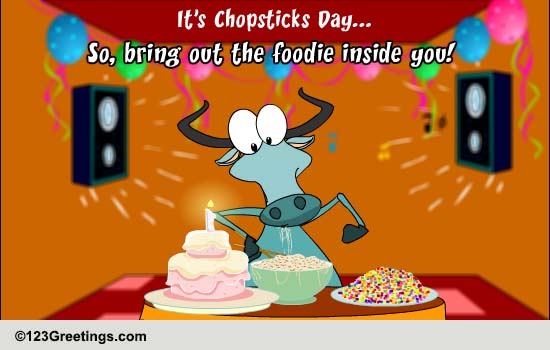 Send National Chopstick Day Wishes..