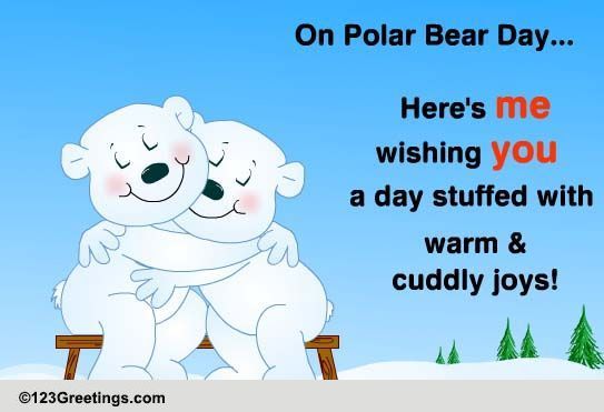 Send Polar Bear Day Ecards!