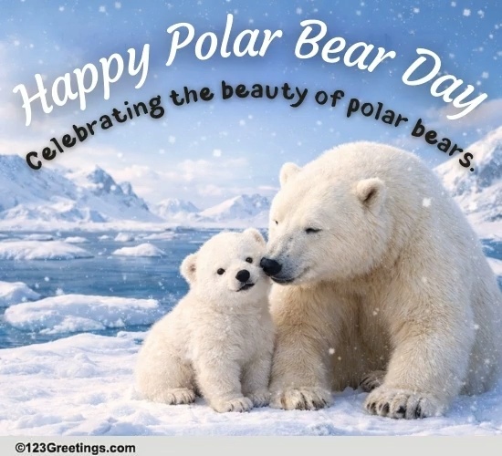 Share Love For Polar Bears Today