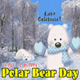 A Cute Polar Bear Day Card For You.