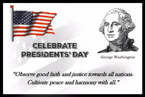 Presidents’ Day - George Washington.