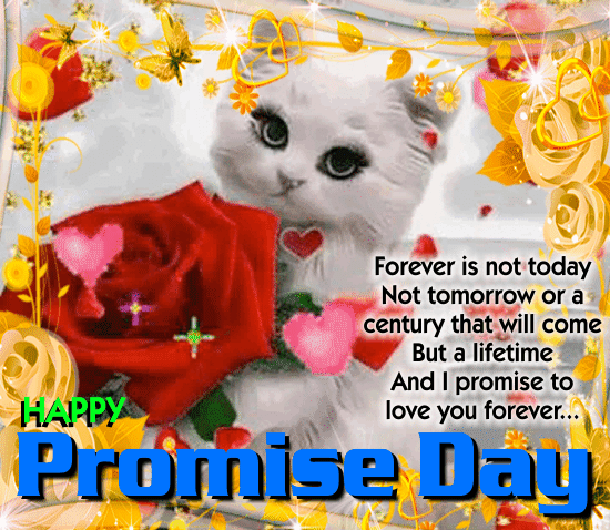 A Cute Promise Day.