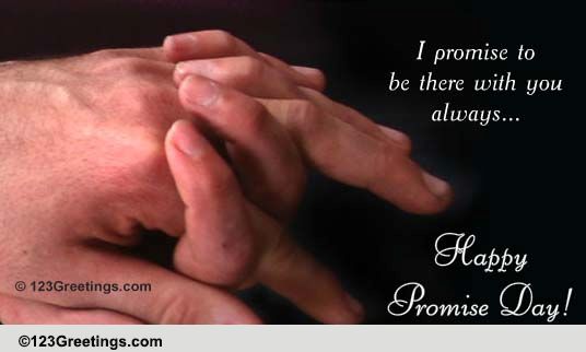 Share A Promise This Promise Day...