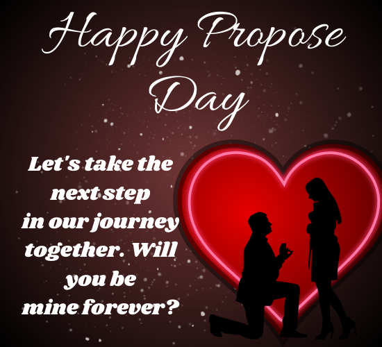 Propose Day Card.