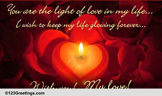 Light Of Love! Free Propose Day eCards, Greeting Cards | 123 Greetings