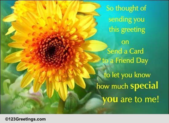 A true friend free send a card to a friend day ecards greeting 